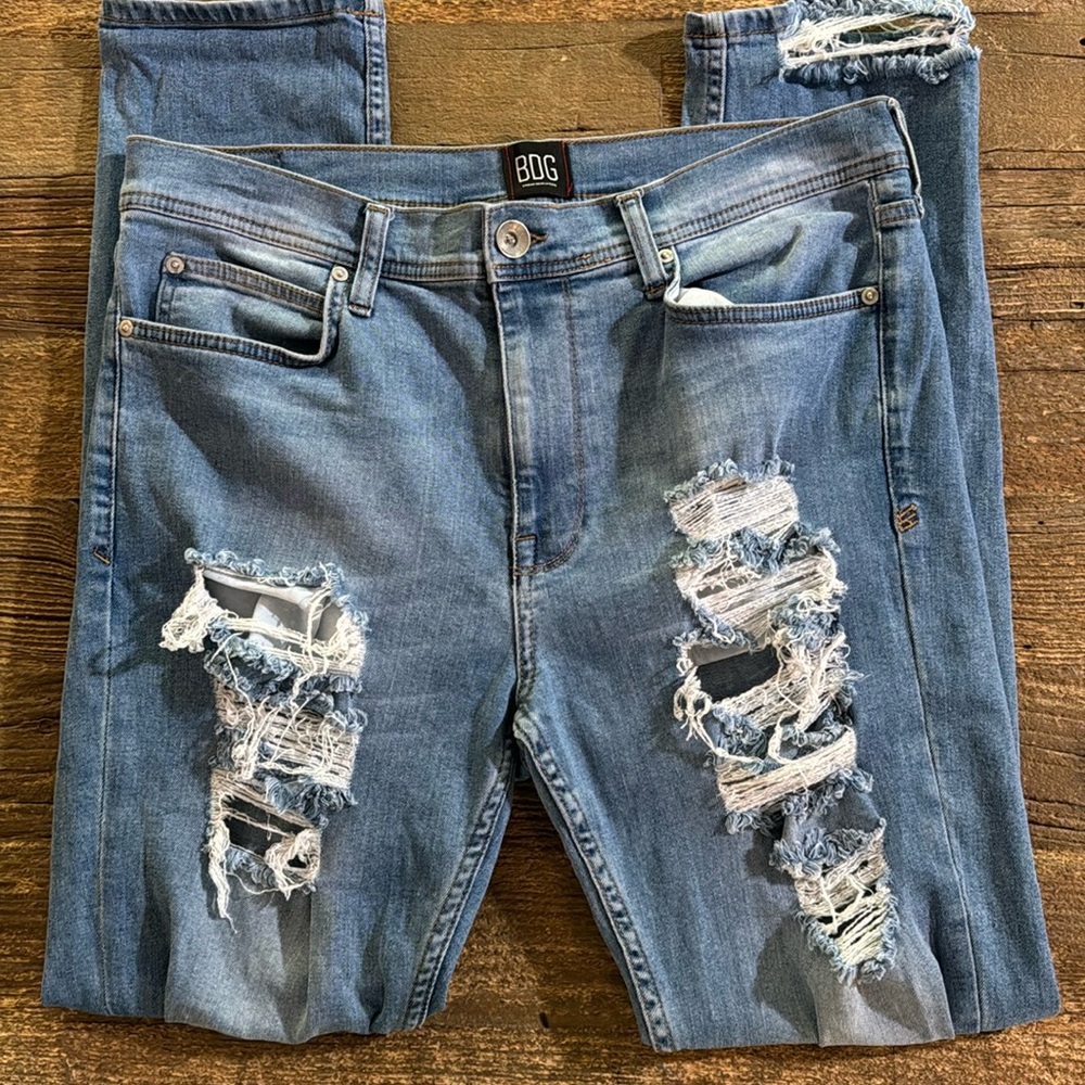 Urban Outfitters BDG Distressed Stretch Skinny Jeans